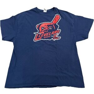 Vintage Cleveland Indians Inspired Mascot T-Shirt Sz 2XL – Ohio Baseball